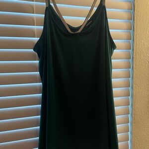 ☘️☘️Torrid Teal and Silver Top